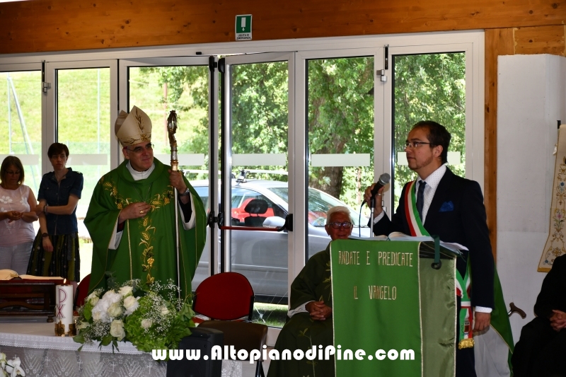 S. Messa celebrata da mons. Lauro Tisi Arcivescovo di Trento