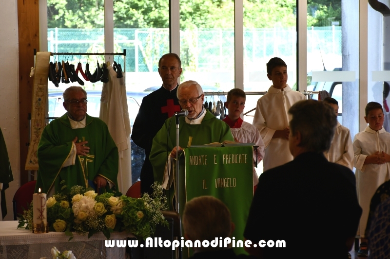 S. Messa celebrata da mons. Lauro Tisi Arcivescovo di Trento