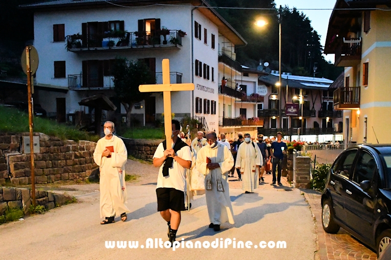 Pasqua Mariana - vigilia dell'Assunta - Montagnaga di Pine'