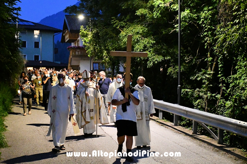 Pasqua Mariana - vigilia dell'Assunta - Montagnaga di Pine'