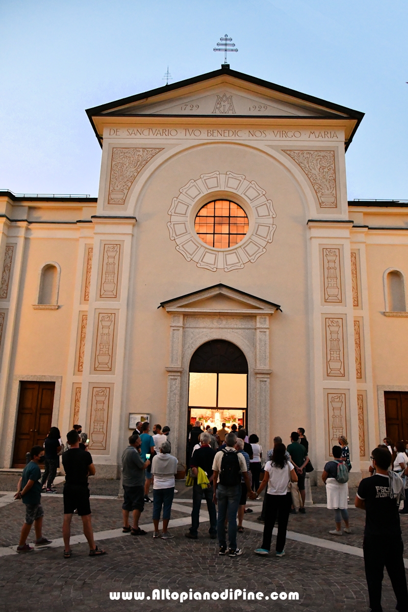 Fiaccolata/Rosario in onore della Assunta