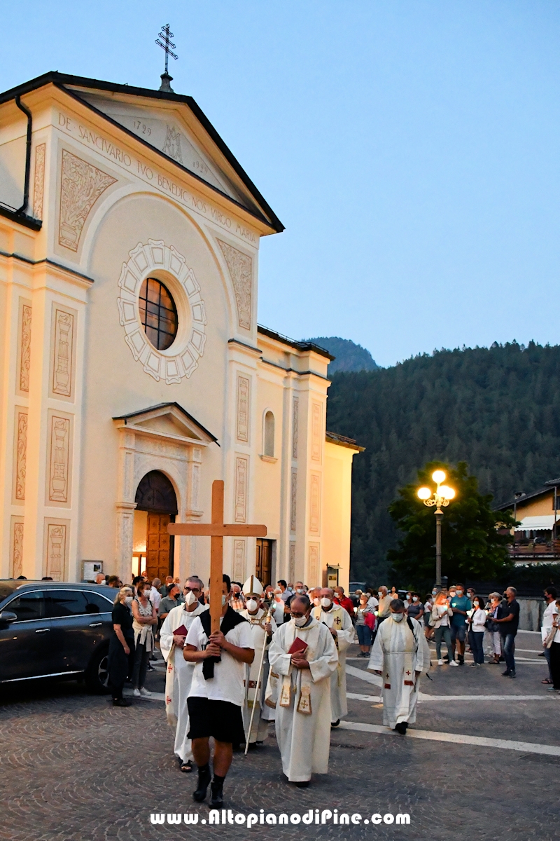 Pasqua Mariana - vigilia dell'Assunta - Montagnaga di Pine'