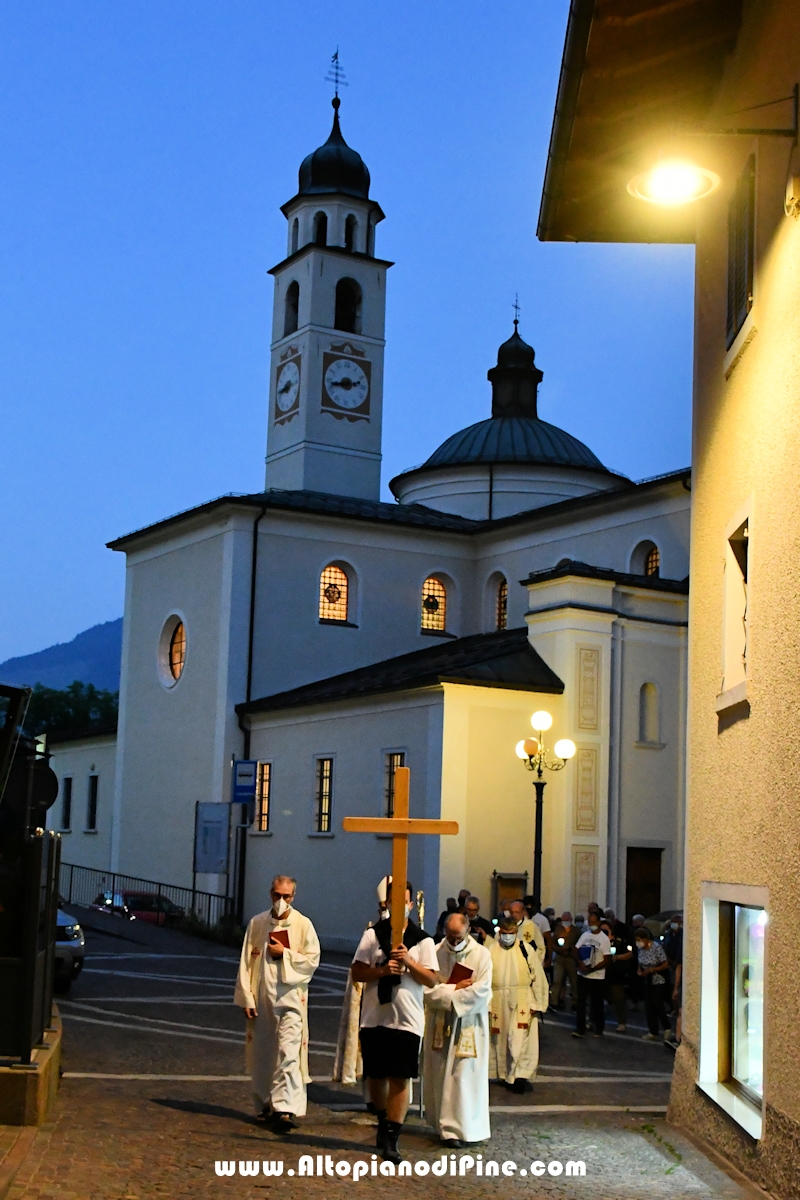 Pasqua Mariana - vigilia dell'Assunta - Montagnaga di Pine'