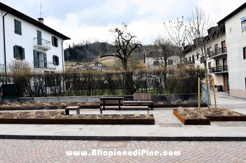 Realizzazione nuova piazza Costalta a Baselga di Pine' - aprile 2021