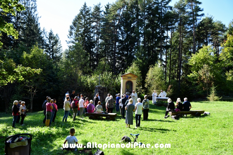 Memoria della IV Apparizione - processione da Montagnaga  e S.Messa alla IV Comparsa