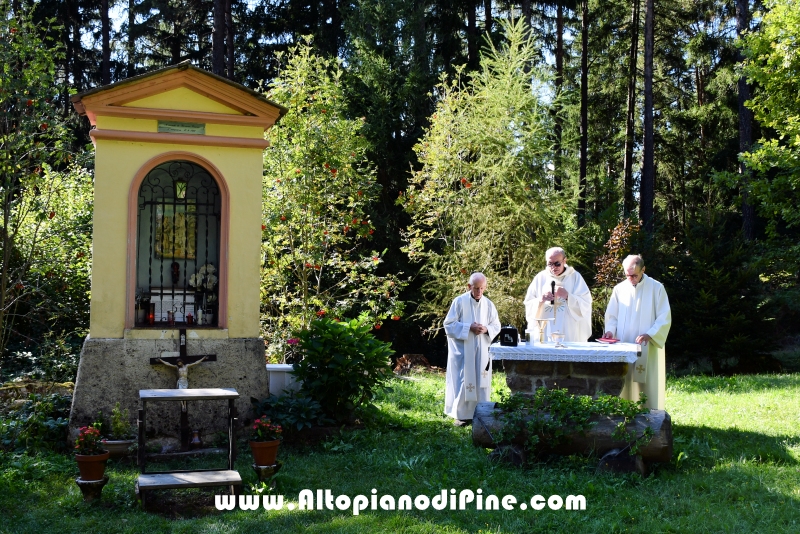 Memoria della IV Apparizione - processione da Montagnaga  e S.Messa alla IV Comparsa