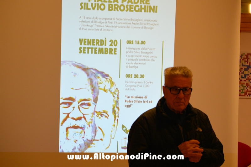 Serata dedicata a Padre Silvio Broseghini - Baselga di Piné settembre 2024