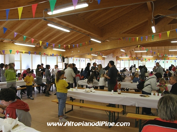 Merenda a conclusione della Giornata della Famiglia 2009