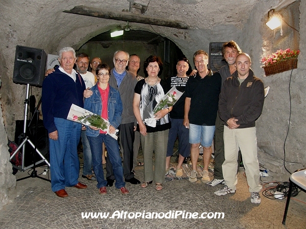 Foto di gruppo - Musica e Poesia 2009 a Sternigo