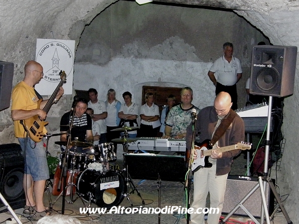 Il gruppo H.A.P. & W.I.M. - Musica e Poesia 2009 a Sternigo