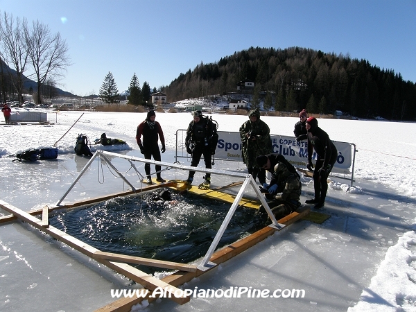 24 stage nazionale di immersione sottoghiaccio