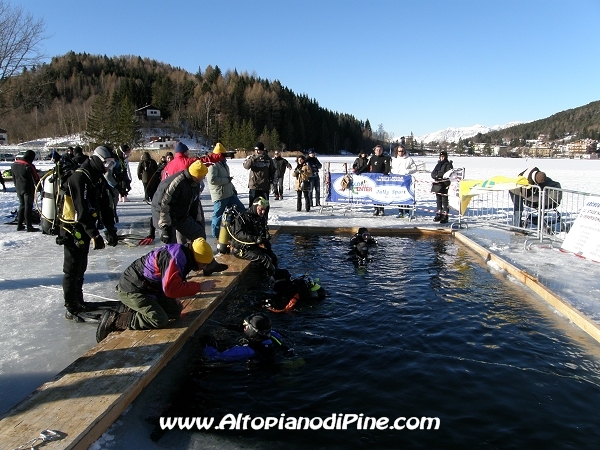 24 stage nazionale di immersione sottoghiaccio