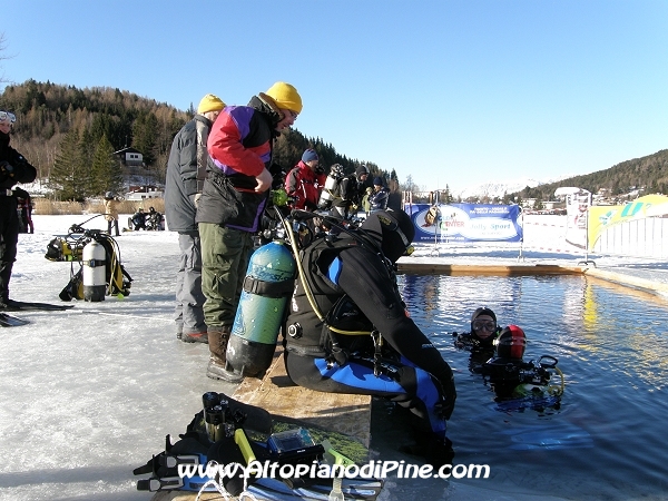 24 stage nazionale di immersione sottoghiaccio