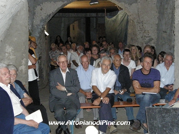 Il pubblico presente - Musica e Poesia 2010 a Sternigo