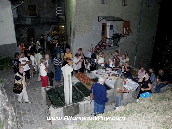 Il rinfresco - Musica e Poesia 2010 a Sternigo