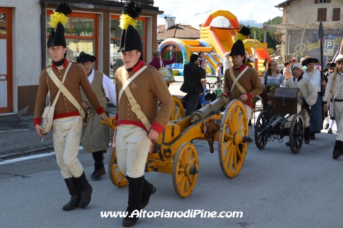 Settimana napoleonica - Baselga di Pine' agosto 2014