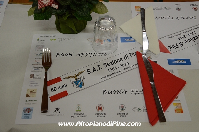 Cena Sociale 50 S.A.T. Pin 2014