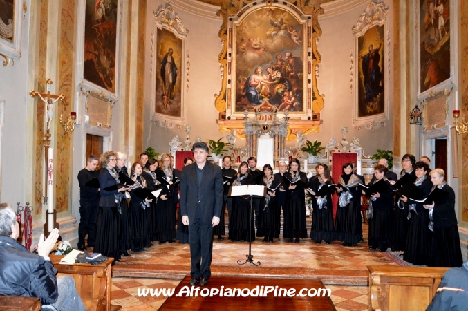 Concerto Immacolata 2014 nel Santuario di Montagnaga - Corale Voci in accordo