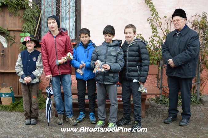 Sagra S.Giuliana 2014 - premiazione Sbigolada categoria ragazzi