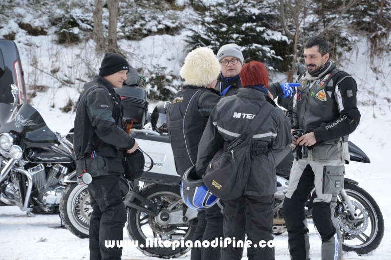 7 motoraduno invernale Warriors Trento - Passo del Redebus 