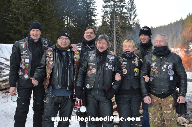 7 motoraduno invernale Warriors Trento - Passo del Redebus 