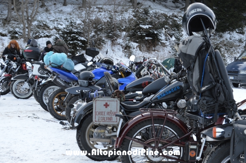 7 motoraduno invernale Warriors Trento - Passo del Redebus 