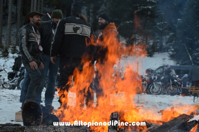 7 motoraduno invernale Warriors Trento - Passo del Redebus 