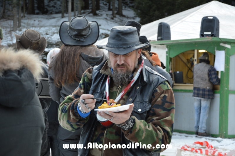 7 motoraduno invernale Warriors Trento - Passo del Redebus 