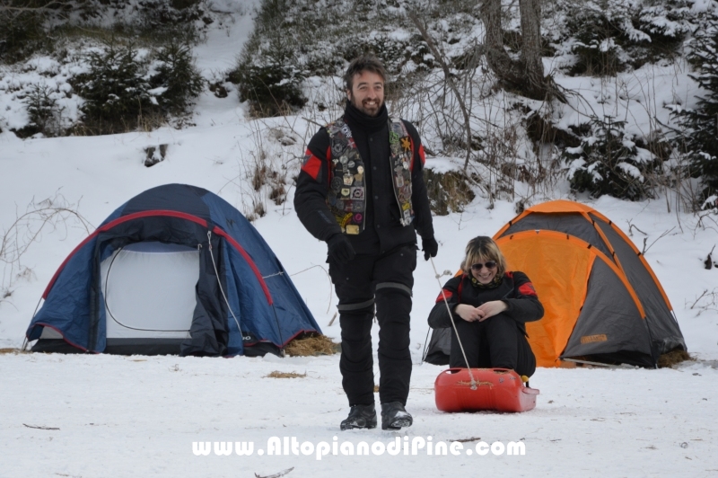 7 motoraduno invernale Warriors Trento - Passo del Redebus 