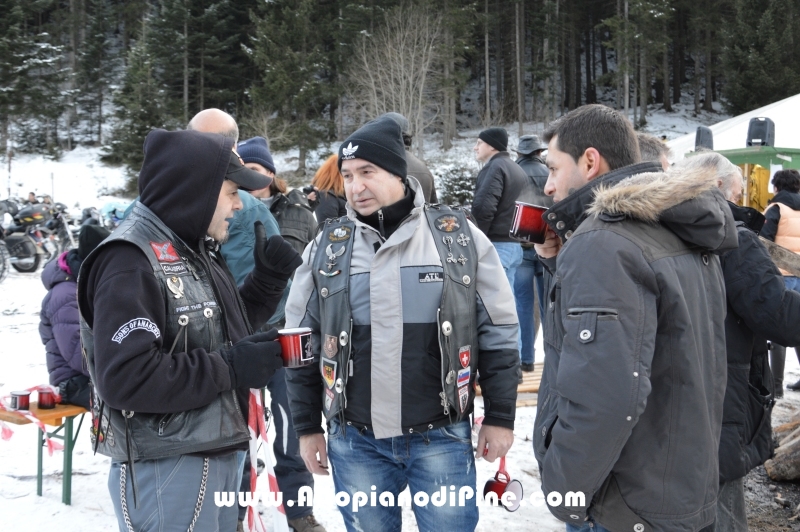 7 motoraduno invernale Warriors Trento - Passo del Redebus 