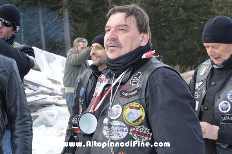 7 motoraduno invernale Warriors Trento - Passo del Redebus 