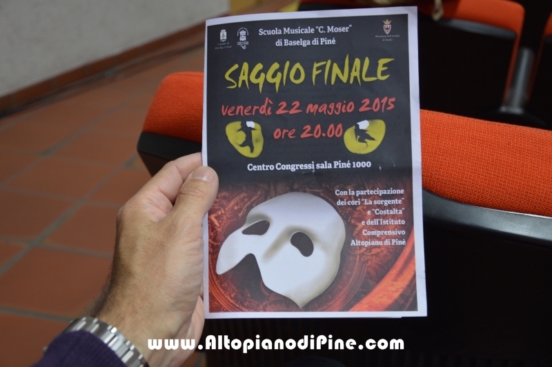 Saggio finale 2015 scuola musicale C. Moser