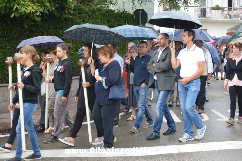 Processione di San Rocco 2015 a Miola