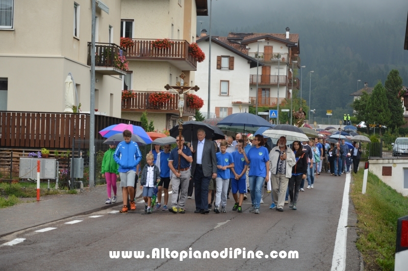 Processione di San Rocco 2015 a Miola