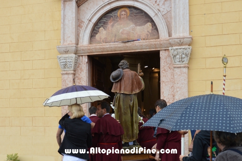 Processione di San Rocco 2015 a Miola