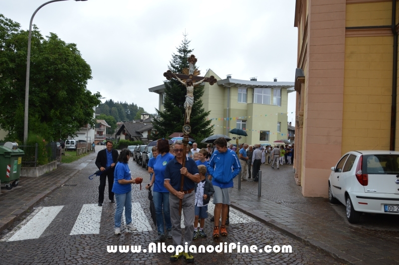 Processione di San Rocco 2015 a Miola