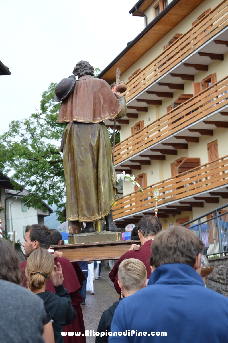 Processione di San Rocco 2015 a Miola