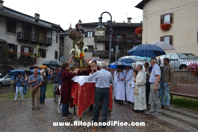 Processione di San Rocco 2015 a Miola