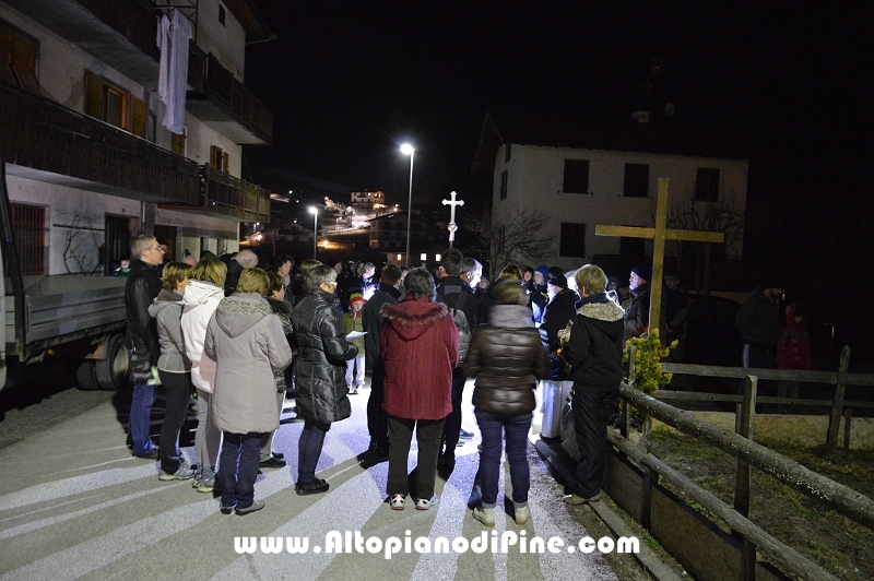 Via Crucis Interparrocchiale 2015 Campolongo-Rizzolaga