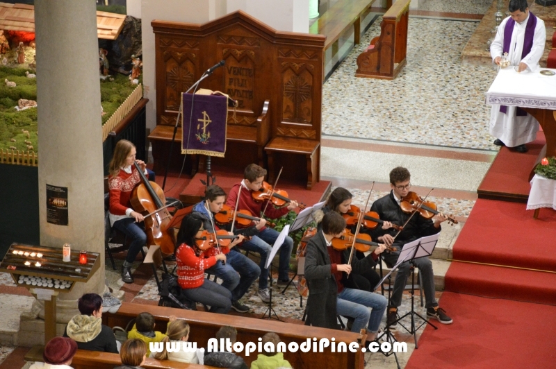 La scuola Musicale di Baselga - accompagnamento della S.Messa