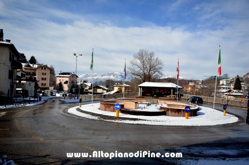 Neve inverno 2015-2016 Altopiano di Pine'