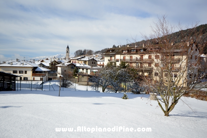 Neve inverno 2015-2016 Altopiano di Pine'