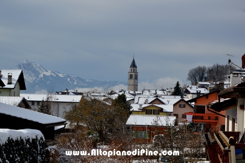 Neve inverno 2015-2016 Altopiano di Pine'