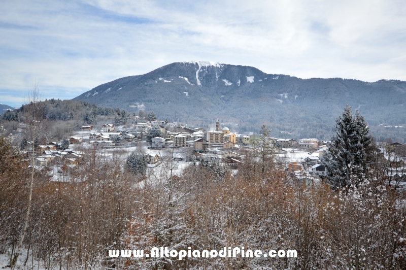 Neve inverno 2015-2016 Altopiano di Pine'