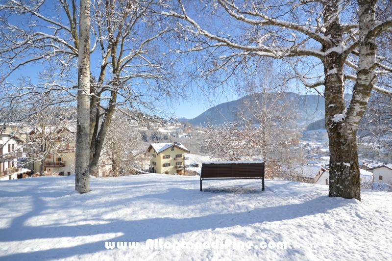 Neve inverno 2015-2016 Altopiano di Pine'