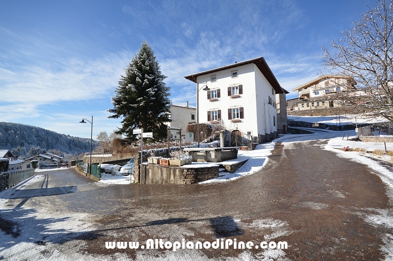 Neve inverno 2015-2016 Altopiano di Pine'