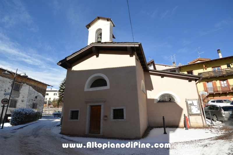 Neve inverno 2015-2016 Altopiano di Pine'