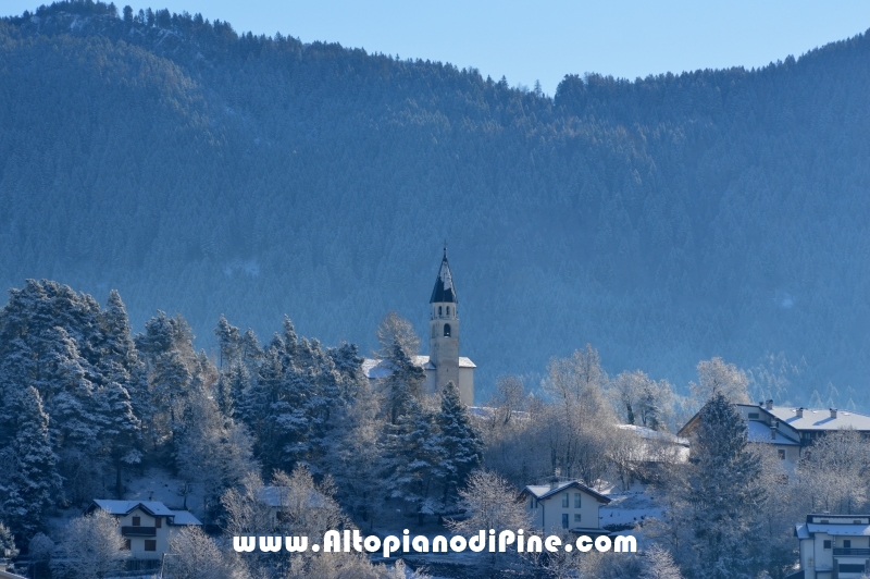 Neve inverno 2015-2016 Altopiano di Pine'