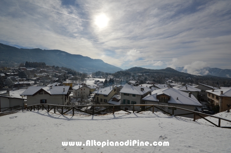 Neve inverno 2015-2016 Altopiano di Pine'