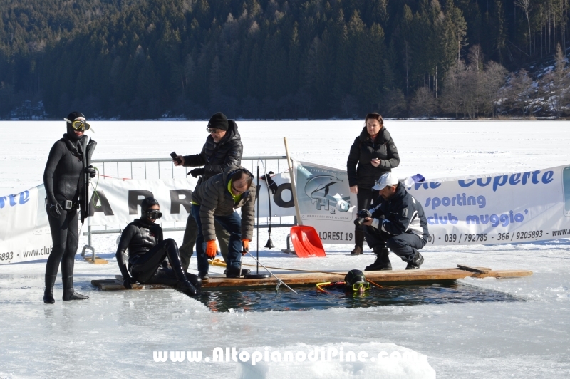 17 Stage Nazionale di apnea  sottoghiaccio